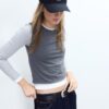 Triple Garment Langarm-T-Shirt