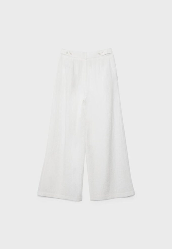 Verstellbare Hose mit Wide Leg Verstellbare Hose mit Wide Leg