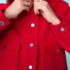 Weiche kurze Jacke