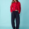 Weiche kurze Jacke