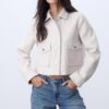 Weiche kurze Jacke Weiche kurze Jacke