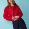 Weiche kurze Jacke