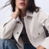 Weiche kurze Jacke Weiche kurze Jacke