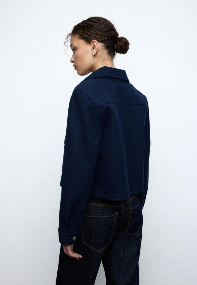 Weiche kurze Jacke Weiche kurze Jacke