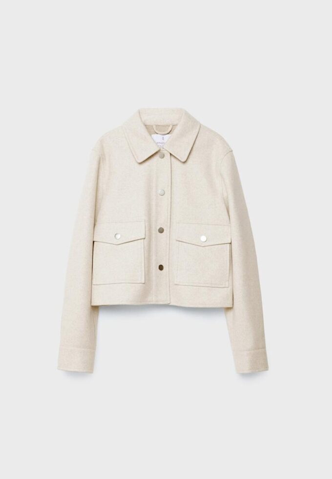 Weiche kurze Jacke Weiche kurze Jacke