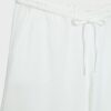 Wide Leg-Hose im Leinen-Look