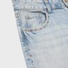 Wide Leg-Schnitt, lockere Jeans mit Nieten