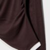 Zeilagiges, asymmetrisches Langarm-T-Shirt