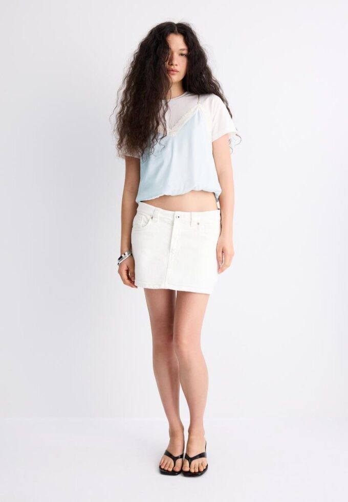 Zeilagiges Camisole-T-Shirt