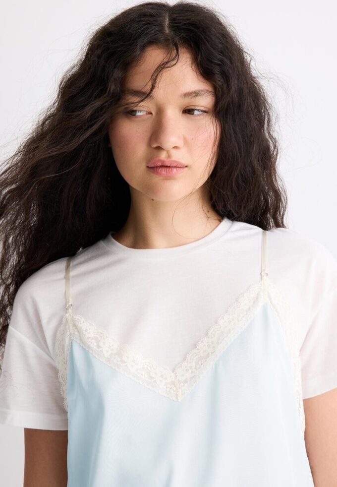 Zeilagiges Camisole-T-Shirt