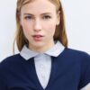 Zeilagiges Kurzarm-Polo-T-Shirt
