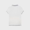 Zeilagiges Kurzarm-Polo-T-Shirt