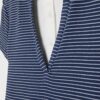 Zeilagiges Kurzarm-Polo-T-Shirt